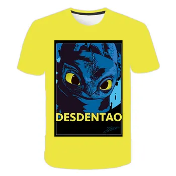 

Children's Sweatshirt 2020 3D How To Train Your Dragon Print Boys T Shirt Cute Tops Cartoon Shirt Lovely Children's Clothes