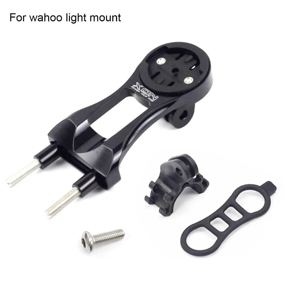 for wahoo light Рулевая колонка велосипеда Компьютер Крепление Камера держатель для Garmin Wahoo ELEMNT Болт Мини компьютеры GOPRO Hero адаптер компьютеры удлинитель - Цвет: for wahoo light