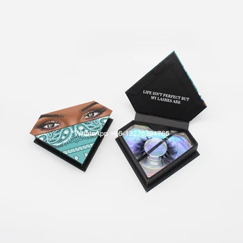 

Teal Bandana Diamond Lash Case With 1 Pair Lash