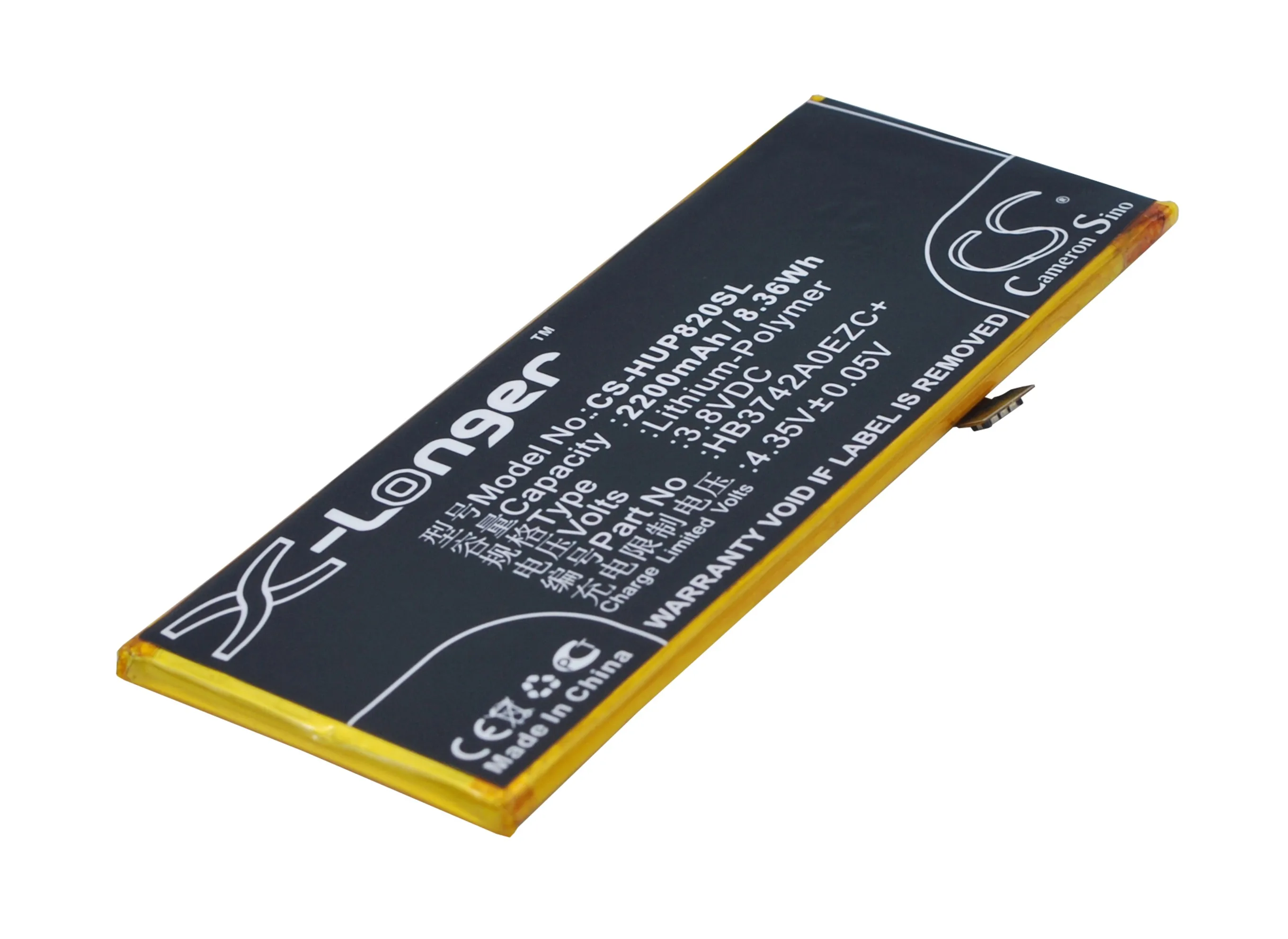 

Cameron Sino HB3742A0EZC, HB3742A0EZC+ battery for ALE-CL00, ALE-CL10, ALE-L04, ALE-L21, ALE-TL00, ALE-UL00, ALE-UL10