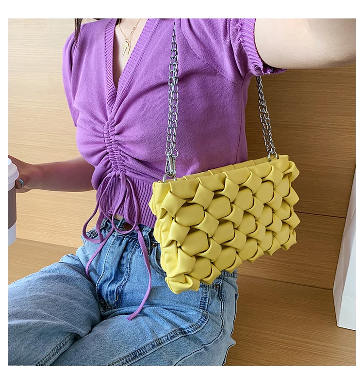 Bolsa Trançada Luxo