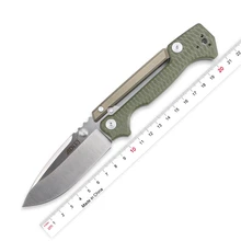 LOVOVOO AD15 складной нож S35VN лезвие, G10 и ручка из алюминиевого сплава Открытый охотничий нож Походный инструмент кухонная посуда 58SQ