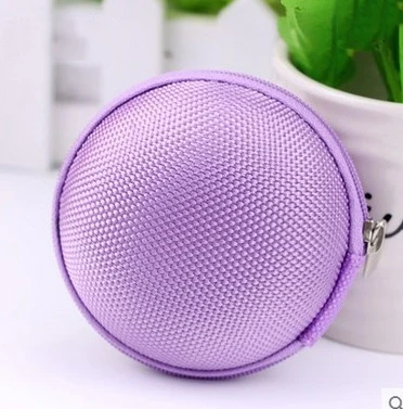 Bolsa feminina, сетчатая сумка для наушников, для улицы, для путешествий, брелок, коробка для хранения, многофункциональная, Портативная сумка для хранения, подарок на мероприятие - Цвет: Лаванда