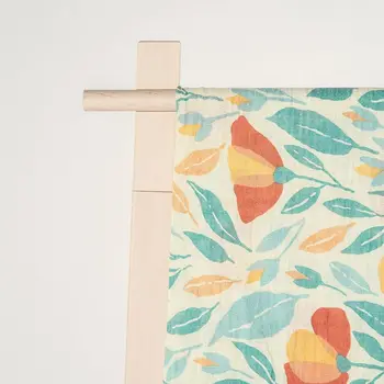 

Baby Muslin Blanket Infant Printed Swaddle Soft Breathable 70% Bamboo+30% Cotton U90B