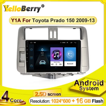 

Android systems y series Car multimedia Player Navigation GPS radio for Toyota PRADO 150 2010 2011 2012 2013 touch screen