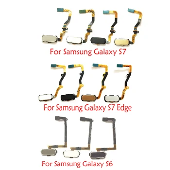 

10Pcs/Lot,Fingerprint Sensor Home Return Key Menu Button Flex Ribbon Cable For Samsung Galaxy S6 S7 edge