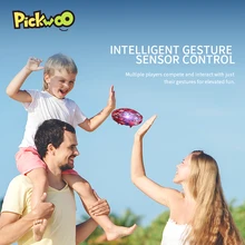 Pickwoo P10 Hands-Free мини-Дрон вертолет мини НЛО Дрон с светодиодный светильник легкий Крытый открытый шар руки управляемый Дрон для детей