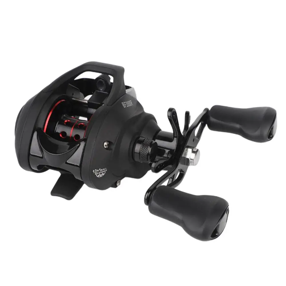 Carretel de Pesca de Longa Isca de Pesca de Baixo Carretel de Pesca Peça de Substituição Himiss Distância Magnético Perfil Preto Boa Mar 5 High Quality Esporte e Lazer