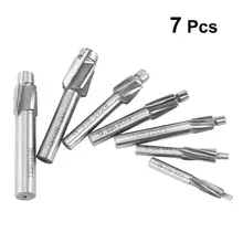 WINIMO 5pcs/7pcs SWT Straight Shank End Mill Cutter Drill Bit Diameter CNC Countersunk Head Milling Cutter(3-12mm,M3/4/5/6/8)