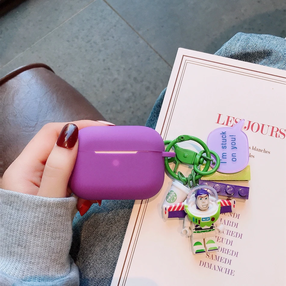 Чехол для Airpods Pro, Роскошная подвеска в виде истории игрушек, чехол для наушников с Bluetooth, чехол для AirPods 2, силиконовый чехол, противоударный чехол