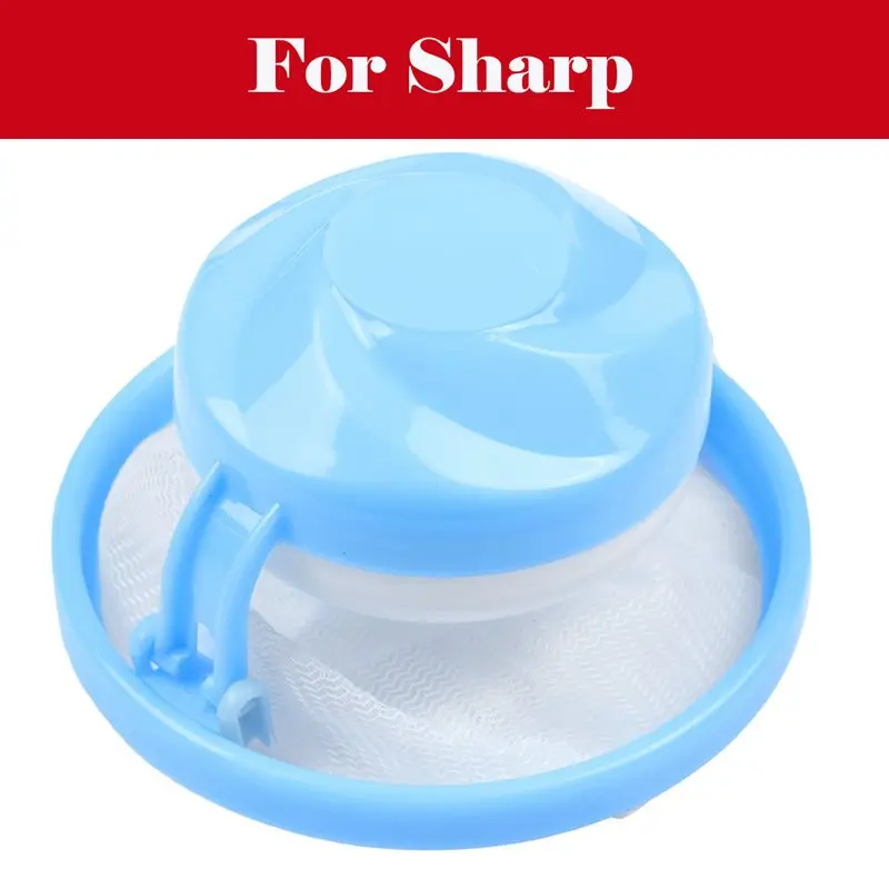 

Washing Machine Mesh Filter Bag Laundry Ball Floating Style Reusable For Sharp ES-FL55MD-B ES-FL74MD6-BC