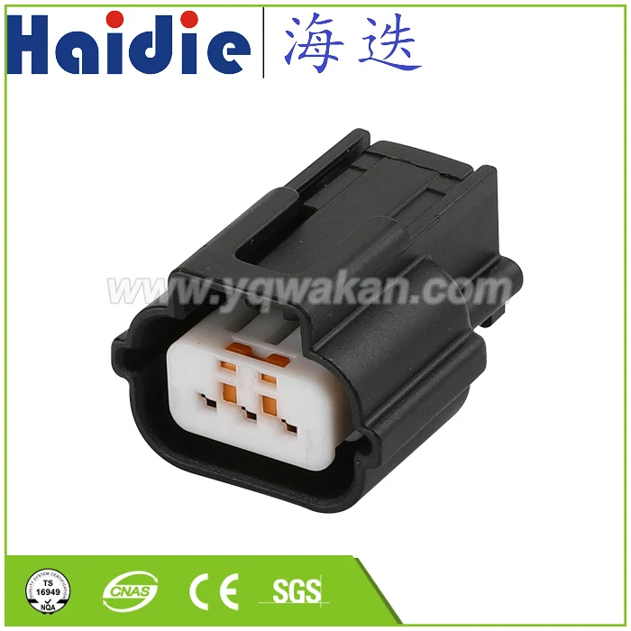 

Free shipping 2sets 3pin Auto Electri wire harness plugIgnition coil plug plastic connector PK605-03027