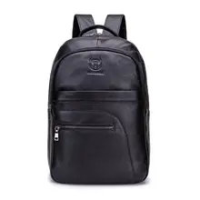 Многофункциональный мужской кожаный рюкзак для ноутбука, мужские кожаные сумки, модный минималистичный мужской рюкзак для путешествий Mochila, мужской рюкзак