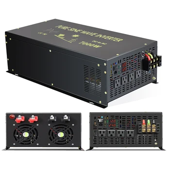 

XYZ INVT New 7000W Pure Sine Wave Inverter 12V 24V 36V 48V DC TO AC110V 220V Solar off-grid Inverter With Wired Remote Control