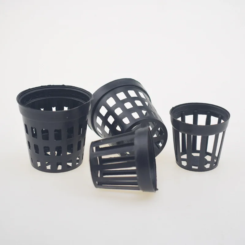 5pcs/lot Fish Tank Plants Planting Basket Plants Cup Packing for Medium Tissue Culture Basin Plastic Basket