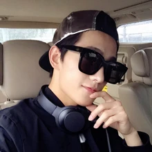 Солнцезащитные очки для женщин, Ретро стиль, негабаритная квадратная оправа, мода, фирменный дизайн, солнцезащитные очки, поляризационные, ray bann, очки, желтые