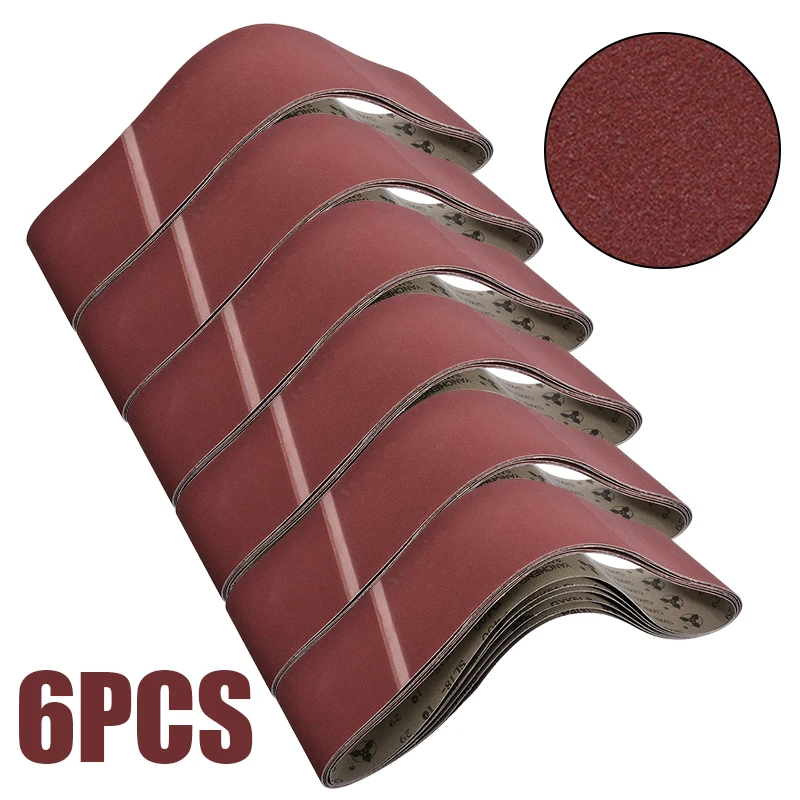 

6pcs/set New Abrasive Sanding Belt 400 Grit Sanding Belts 100x915mm For Metal Working Sander Tools