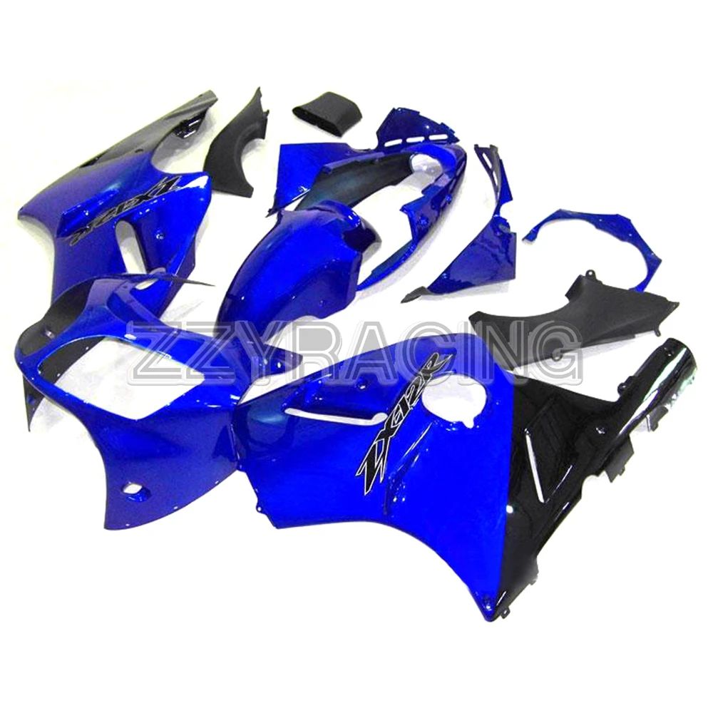 

Complete Fairings Fit for Kawasaki ZX12R 2002 2003 2004 2005 2006 ZX-12R 02 03 04 05 06 ABS Plastic Bodywork Royal Blue Black