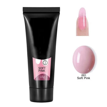 

New Poly Extension UV Gel Nail Polish Set Nail Tips Crystal Nail Building Gel Kit Tool SCI88