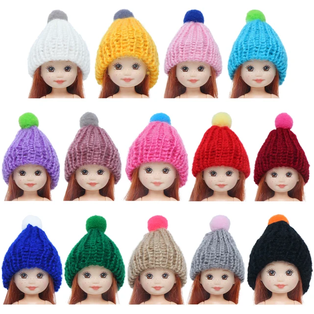 バービー用かぎ針編みドレス・帽子セット