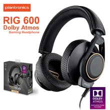 Наушники Plantronics RIG 600 Dolby Atmos с шумоподавлением, качественные наушники с захватывающим дизайном для xbox ONE, ПК, ноутбука, игровые наушники
