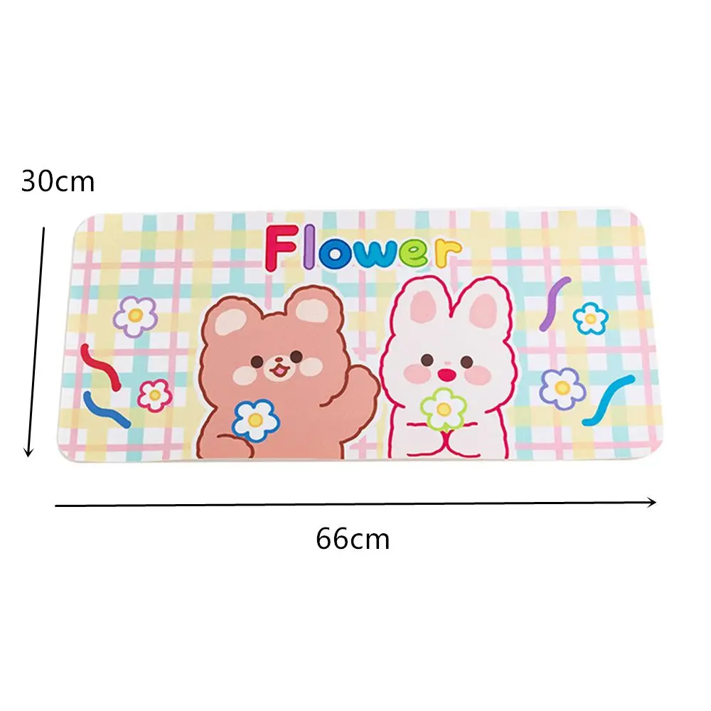 Cartoon Big Size Kawaii Soft Rubber Mouse Pad Candy Desktop Keyboard Pad Mat Antiskid Waterproof Table Desk Mat Decoration