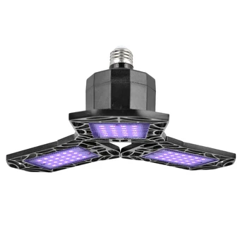 

72 LED Garage UV Disinfection Lamp Kill Bacterial Mite Sterilizer Light