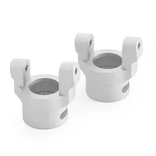 Para 1/10 Axial de los espectros coche trepador de control remoto Kits de actualización 2 unids/set de aluminio aleación trasera eje C Hub C bloques