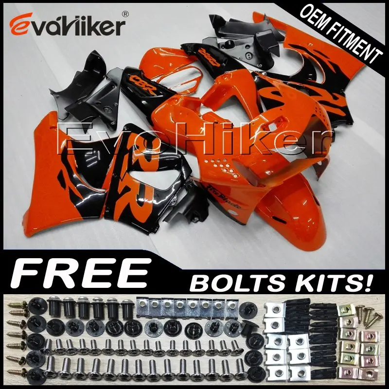 Custom motorcycle cowl for CBR919RR 1998-1999 CBR900RR ABS fairing panels orange+gifts | Автомобили и - Цена: 