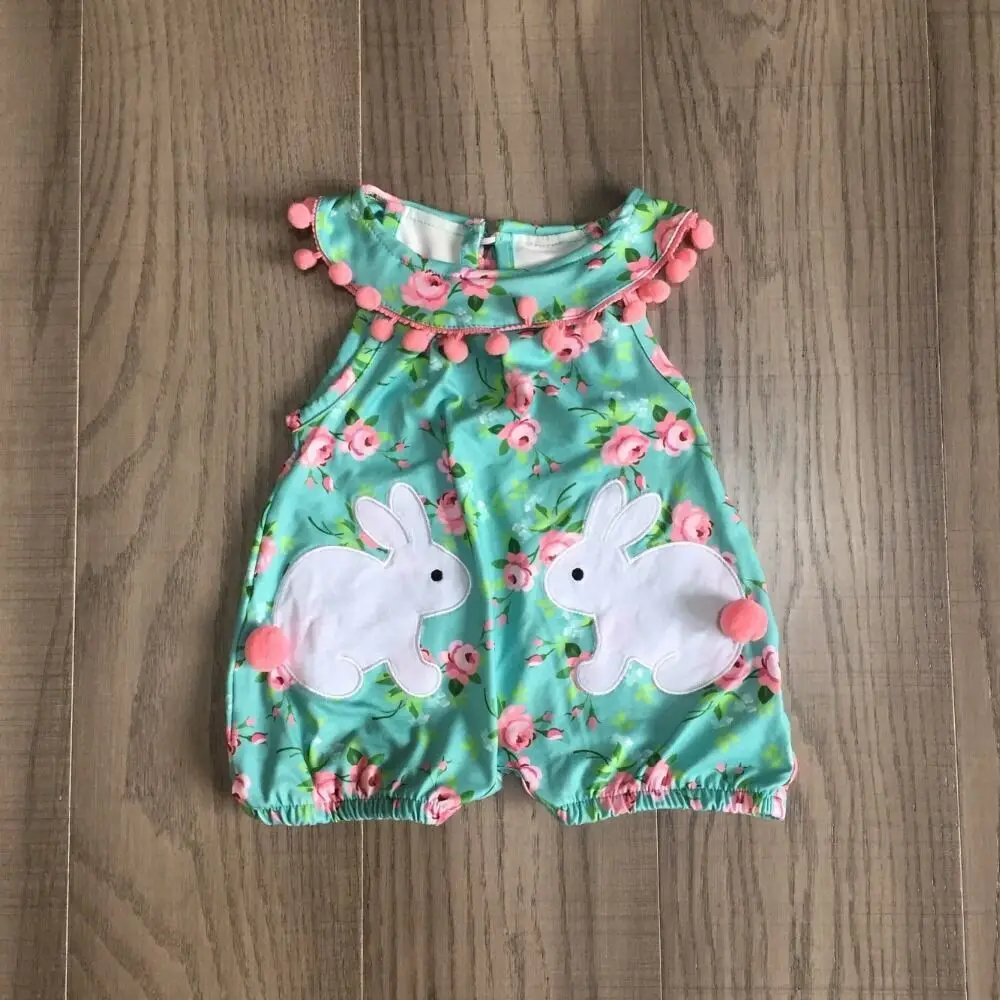 baby easter bunny romper