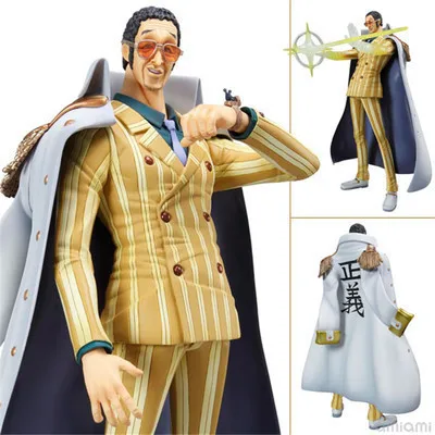 

26cm Anime One Piece Marine Admiral Borsalino Pvc Action Figure Collection Model Doll Toys model For Kids children
