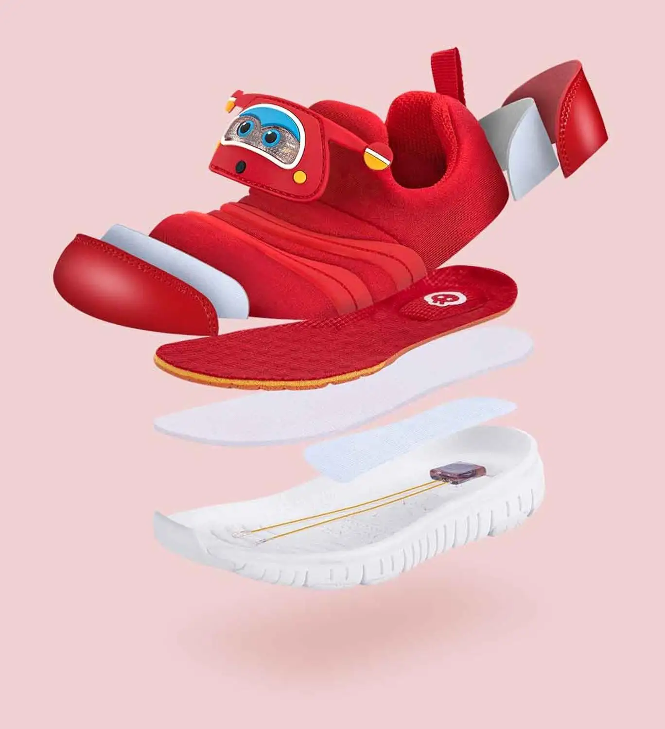  Xiaomi Lightweight Children's Super Flying Functional Shoes Flashing lightshoes Function shoes chil
