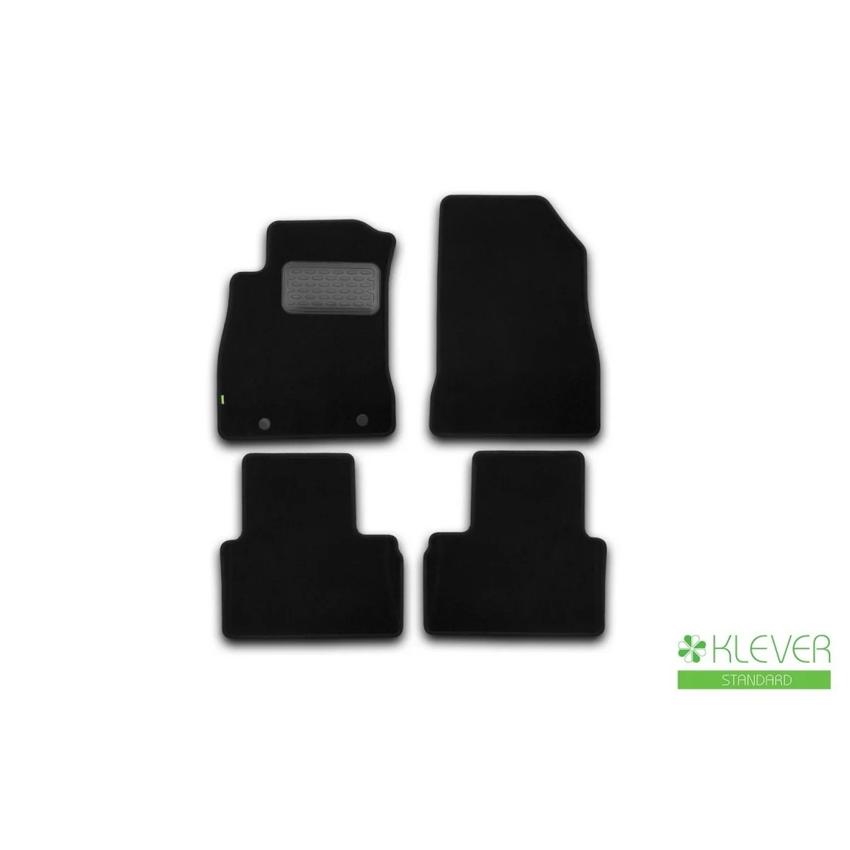 Коврики в салон klever standard nissan juke 2010->, кросс., 4 шт