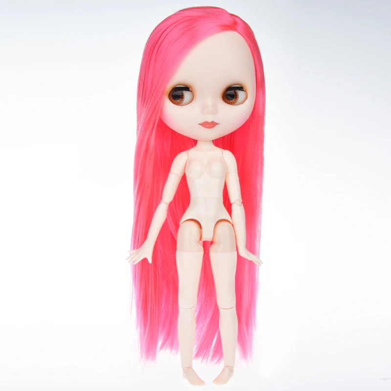 Blyth кукла Blyth матовое лицо матовая белая кожа 1/6 BJD шарнирная кукла пользовательские куклы для девочек подарок для коллекции кукол - Цвет: Matte Face 3-NBL14