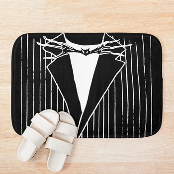 

Jack Skellinton Suit Nightmare Before Christmas Halloween Pumpkin King Bath Mat