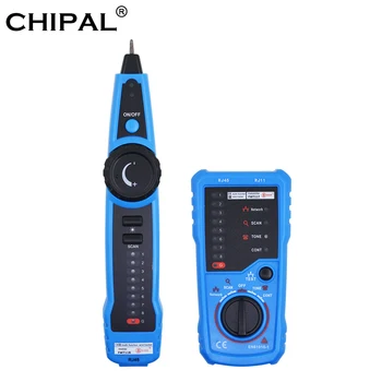 

CHIPAL FWT11 Telephone Wire Tracker RJ11 RJ45 Cat5 Cat6 Tracer Toner Ethernet LAN Network Cable tester Detector Line Finder