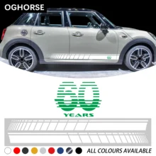 #Special Offers 2 Pcs 60th Anniversary Car Styling Door Side Stripe Sticker Decal For MINI Cooper F55 F56 R56 Countryman F60 R60 Clubman F54 R55 #Special Offers 2 Pcs 60th Anniversary Car Styling Door Side Stripe Sticker Decal For MINI Cooper F55 F56 R56 Countryman F60 R60 Clubman F54 R55