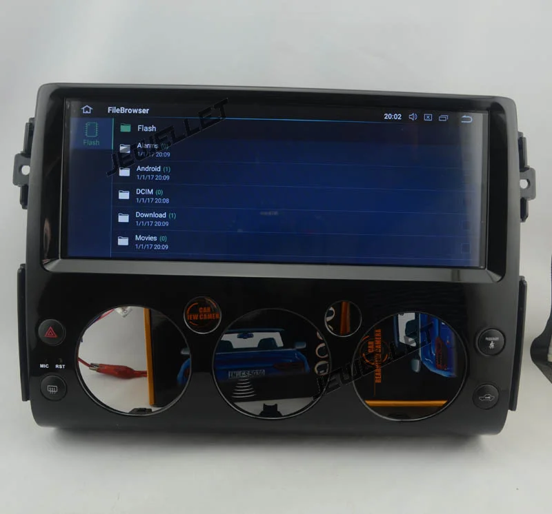 Perfect 12.3" Octa core  Android 9.0 Car GPS radio Navigation for Toyota FJ Cruiser  with 4G/Wifi, DVR OBD 5