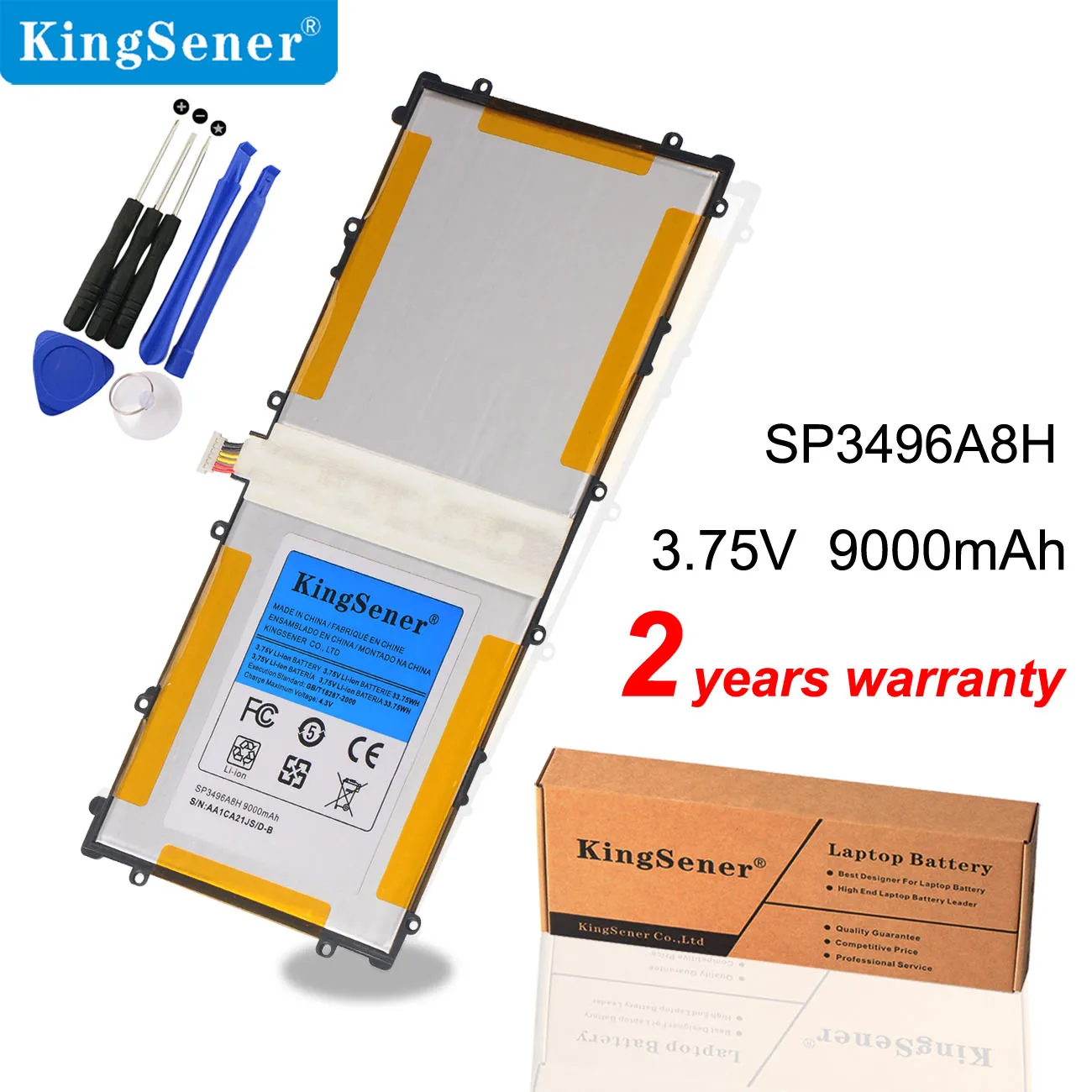 Kingsener Sp3496a8h Battery For Samsung Google Nexus 10 Gtp8110 Ha32arb P8110 Tablet Batteries