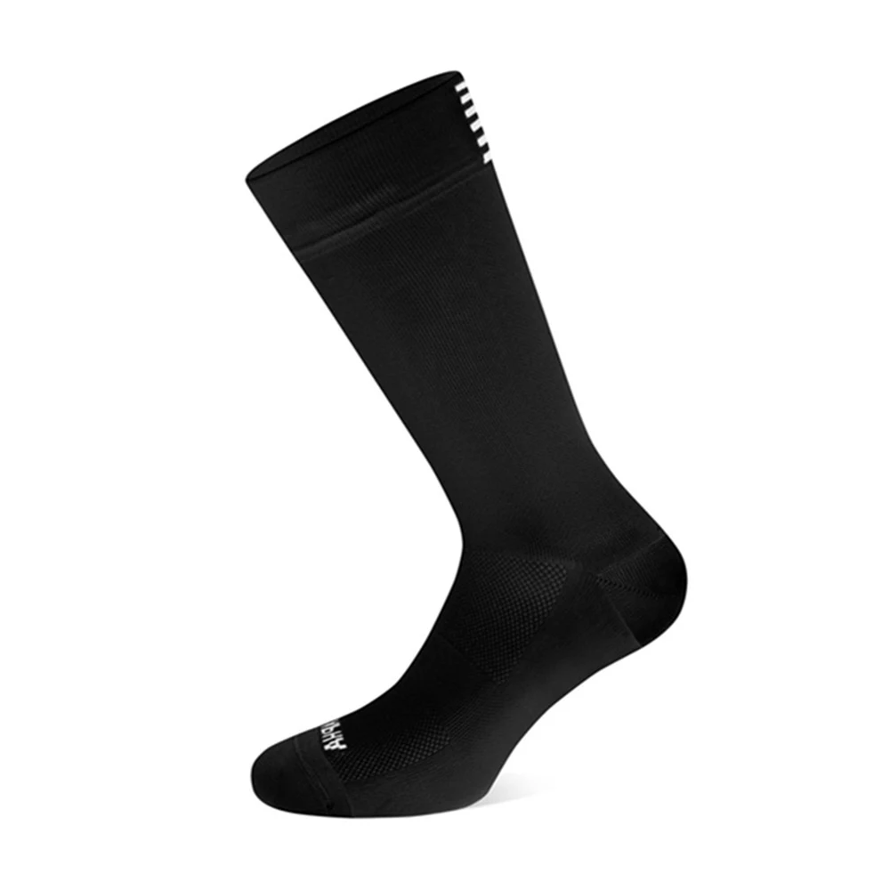 Велосипедные носки профессиональные дышащие спортивные носки дорожный открытый спортивный гоночный велосипедный носок - Цвет: black