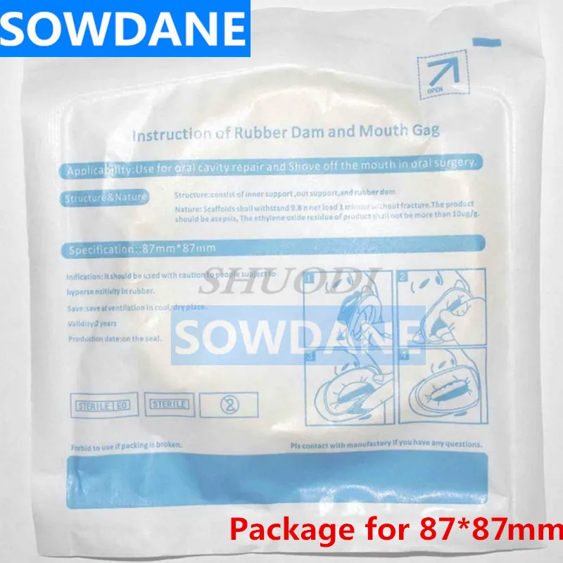 50 шт. ортодонтический Ретрактор для ухода за полостью рта|rubber dam|for teethlatex dental dam |