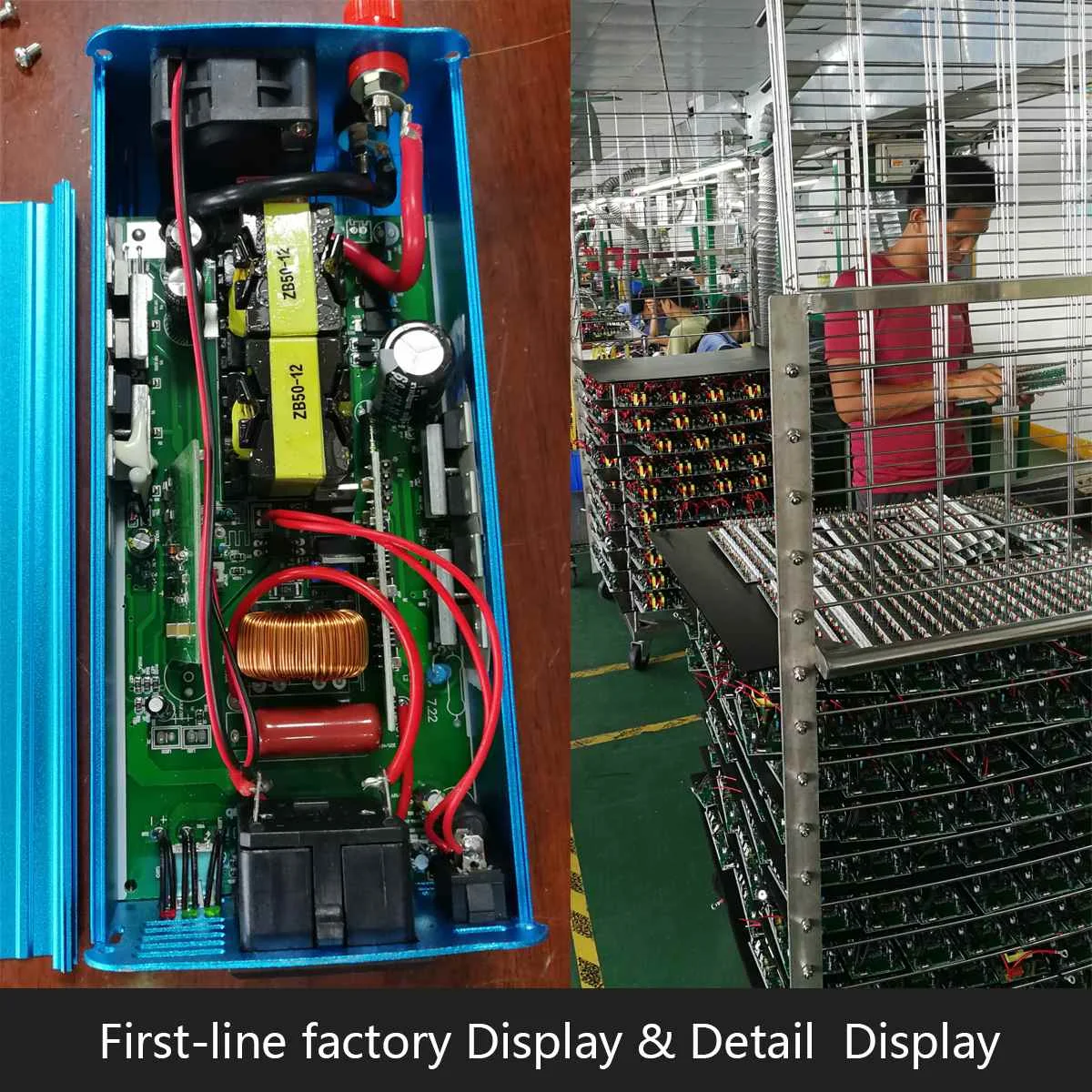 Best Double LCD Display Inverter 500 1200 2200W DC 12V AC 220V Voltage Transformer Modified Sine Wave Power Inverter Smart Car Power