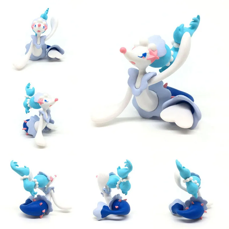 

Takara Tomy Pokemon Popplio Brionne Primarina Anime Figure Dolls Gifts Cartoon Figure Model Toys Collection