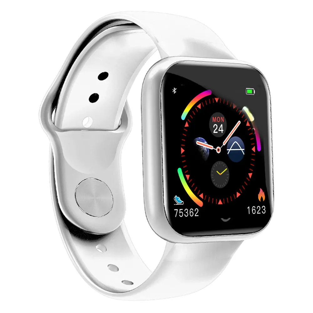 I5 Смарт-часы для мужчин и женщин для Apple Iphone Xiaomi Android Phone сердечный ритм Smartwatch PK Apple Watch GT88 B57 Iwo 11 8 plus 9 10 - Цвет: I5 Watch White