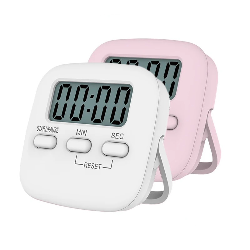 

LCD Digital Screen Kitchen Timer Magnetic Cooking Countdown Alarm Sleep Stopwatch Temporizador Clock Multifunctional Tools Home