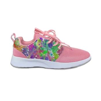 

Splash Paint Aesthetic Cute Vogue Funny Sport Running Shoes Casual Breathable Lightweight 3D Printed Female Girl Women Sneakers
