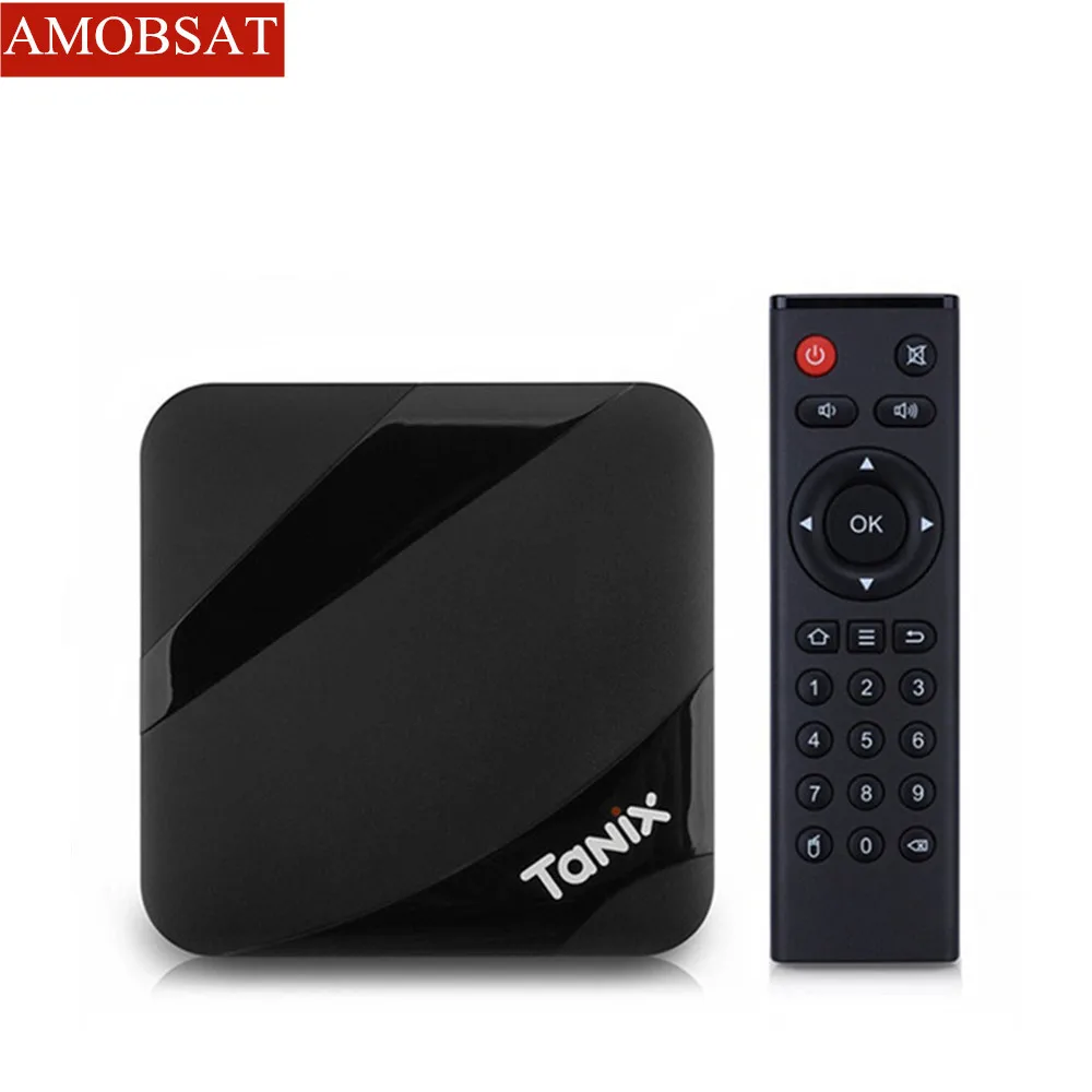 ТВ приставка Tanix TX3 MAX 2 ГБ 16 Android 9 0 четырехъядерный Amlogic S905W BT4.1 H.265 4K 30tps 4 ГГц WiFi PlayStore pk Mi BOX|ТВ-приставки и