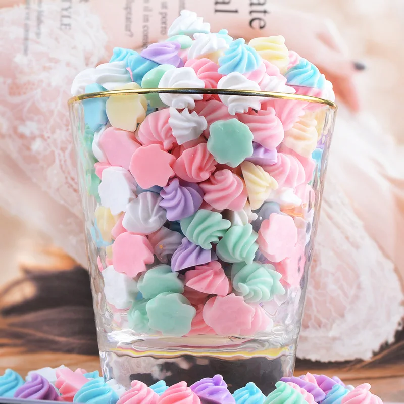 20pcs/lot Chocolate Candy Resin Flatback Flat Back Cabochon DIY Craft