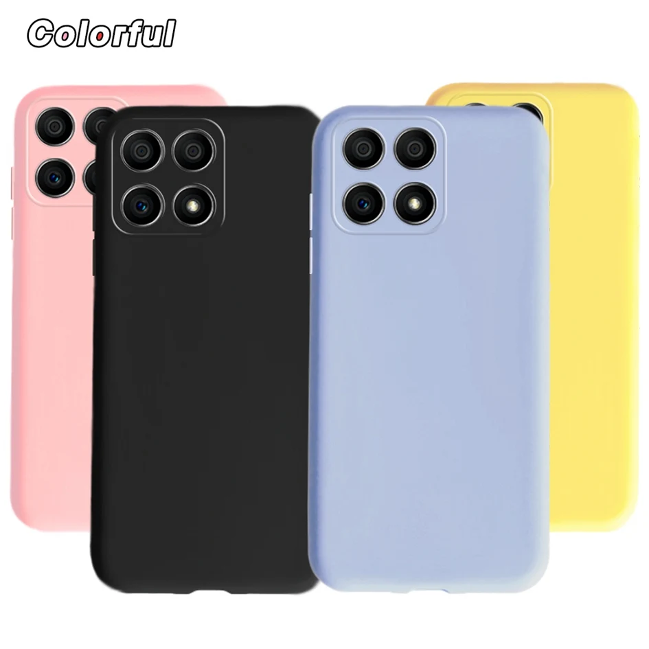 Matte TPU Case For Honor X30i Cover Candy Macaron Color Soft Silicone Phone Bag HonorX30i TFY-AN00 Coque Funda 6.7 inch | Мобильные