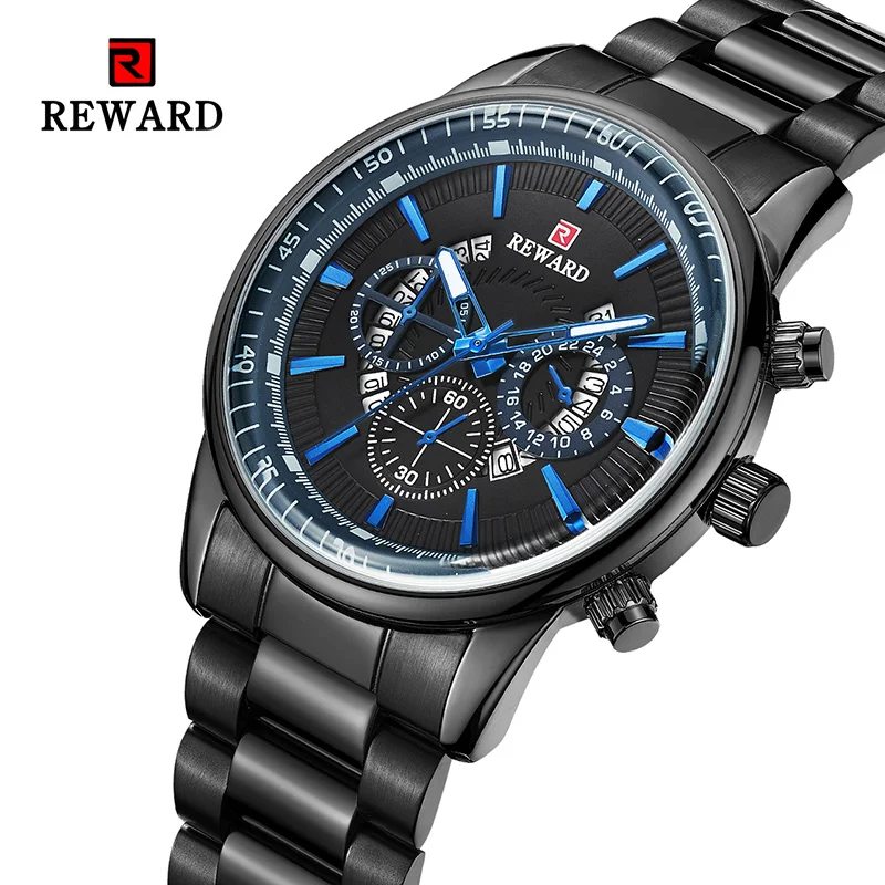 

2019 Mens Watches Top Luxury Brand Men Simple Business Watch Fashion Stainless Steel Waterproof Wrist Watch Relogio Mascul